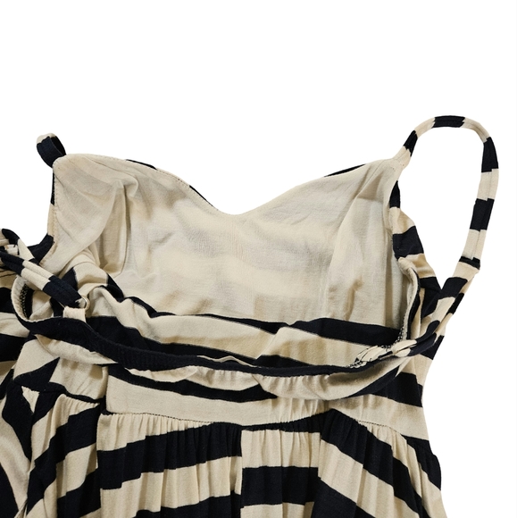 Lush Striped Sun Dress, Navy/ White, Small - Picture 7 of 12
